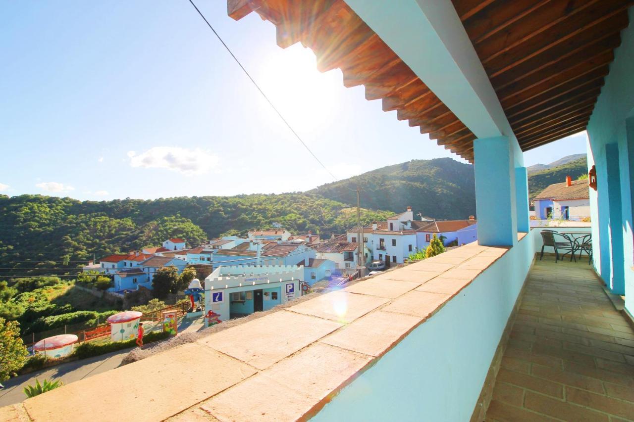 Casas Rurales Juzcar Centro Buitenkant foto