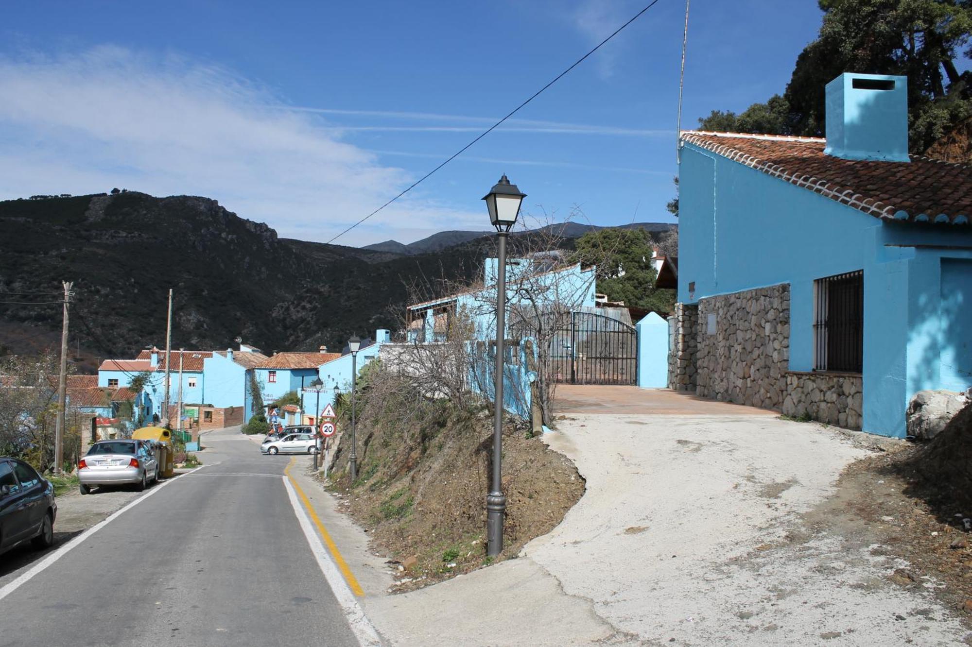 Casas Rurales Juzcar Centro Kamer foto