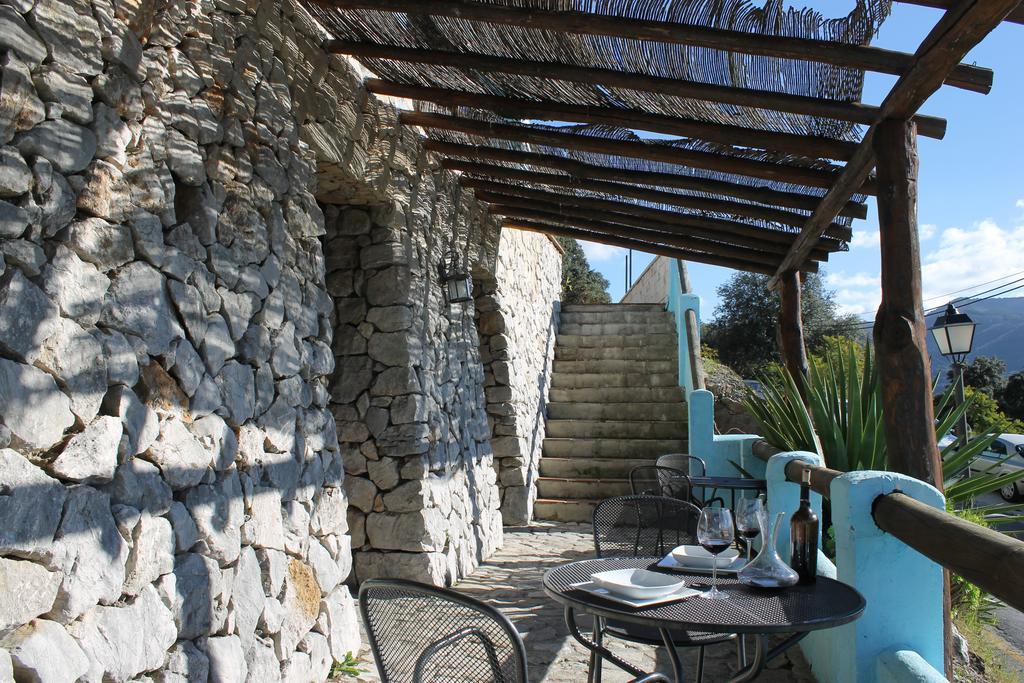 Casas Rurales Juzcar Centro Buitenkant foto