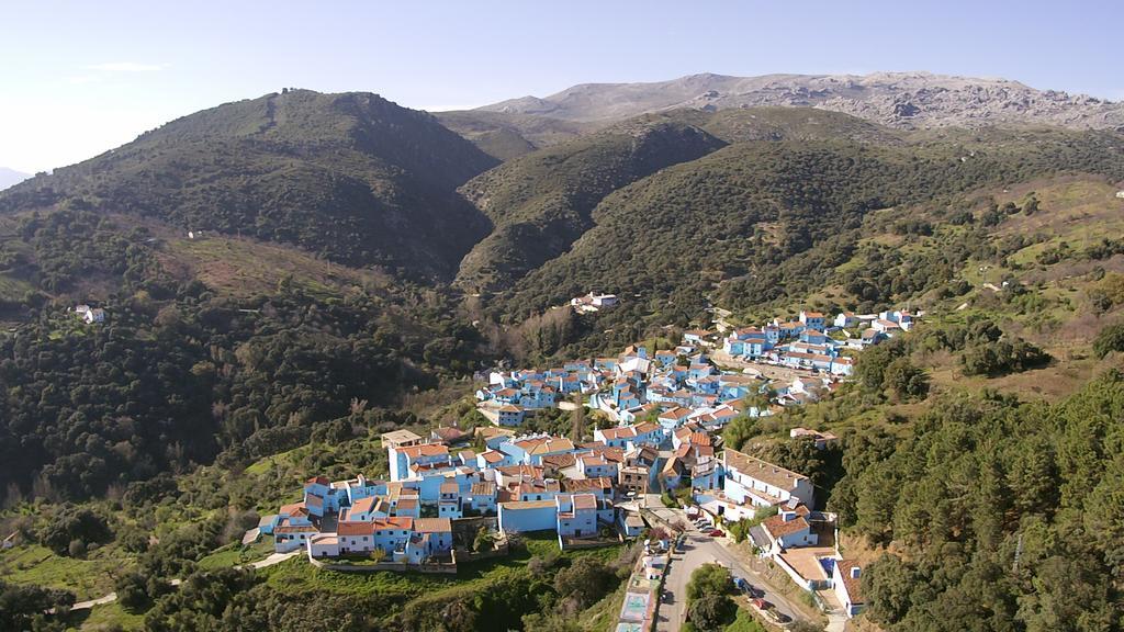 Casas Rurales Juzcar Centro Buitenkant foto