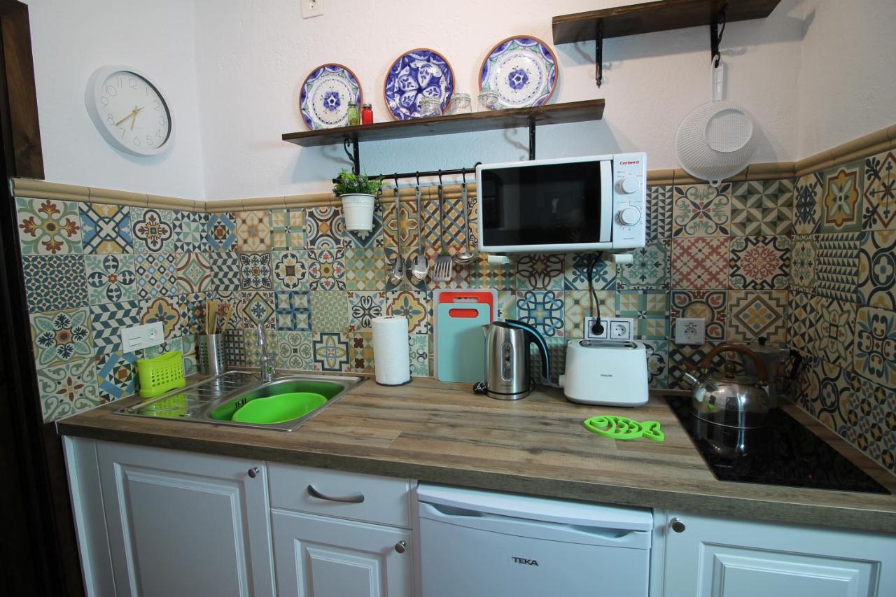 Casas Rurales Juzcar Centro Buitenkant foto